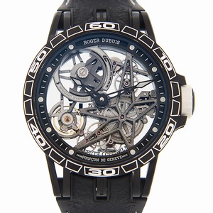 Roger Dubuis EXCALIBUR RDDBEX0705 Automatic PVD Titanium Transparent Skull