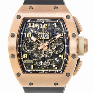Richard Mille  RM011AORG Automatic 18kt Rose Gold Gray