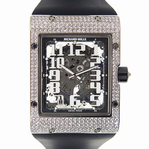Richard Mille  RM016-AJ WG Automatic 18kt White Gold & Diamond Black