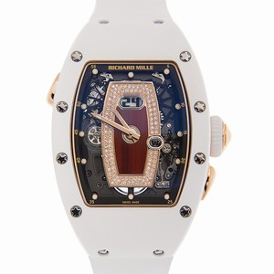 Richard Mille  RM037-WHITE CERAMIC Automatic Ceramic Transparent Skull