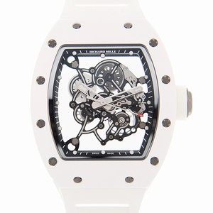 Richard Mille MAN SERIES RM055 Manual Wind Ceramic Transparent Skull