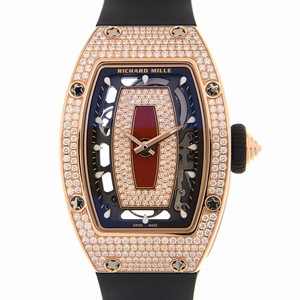 Richard Mille  RM07-01RG Automatic 18kt Rose Magic & Diamond Black