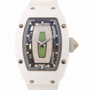 Richard Mille LADIES RM07-01 WG-ATZ JADE Automatic Ceramic Green