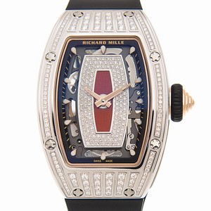 Richard Mille  RM07-01 WG Automatic 18kt White Gold & Diamond Red