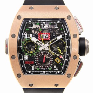 Richard Mille  RM11-02 Automatic 18kt Rose Gold Black