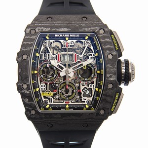 Richard Mille  RM11-03 BLK NTPT Automatic Carbon Fiber Silver