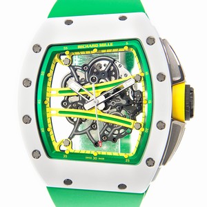 Richard Mille  RM61-01CAATZ Automatic Ceramic Transparent Skull