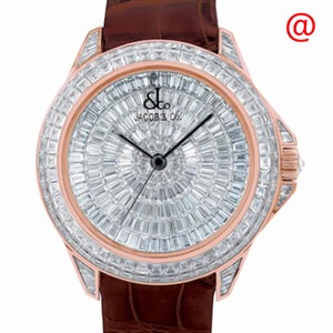 Jacob & Co ROYAL RO114.40.BD.BD.ABVEA Automatic 18kt Rose Gold Silver