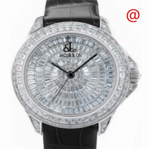 Jacob & Co  ROYAL1WG Quartz 18kt White Gold Silver