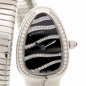 Bulgari SERPENTI SP35BDSDS.1T Quartz Stainless Steel Black