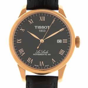 Tissot LE LOCLE SERIES T006.407.36.053.00 Automatic 18kt Rose Gold Black