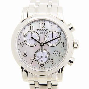 Tissot T-CLASSIC T050.217.11.112.00 Quartz Stainless Steel Silvery & White