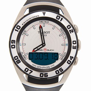 Tissot TOUCH COLLECTION T056.420.27.031.00 Quartz Stainless Steel White
