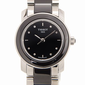 Tissot T-LADY T064.210.22.056.00 Quartz Ceramic & Steel Black