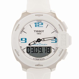 Tissot TOUCH COLLECTION T081.420.17.017.01 Quartz Stainless Steel White