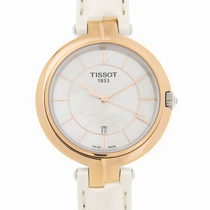 Tissot FLAMINGO T094.210.26.111.01 Quartz 18kt Rose Gold White