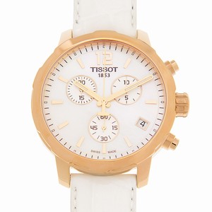 Tissot T-SPORT T095.417.36.117.00 Quartz Gold-Plated & Stainless Steel White
