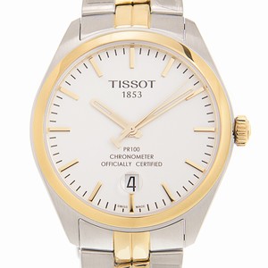 Tissot T-CLASSIC T101.451.22.031.00 Automatic Gold-Plated & Stainless Steel White