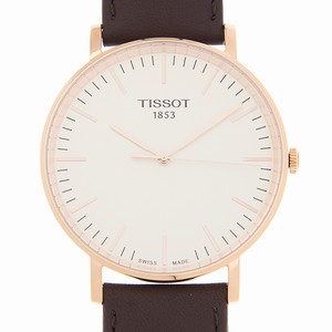 Tissot T-CLASSIC T109.610.36.031.00 Quartz 18kt Rose Gold White