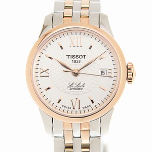 Tissot LE LOCLE SERIES T41.2.183.33 Automatic Gold-Plated & Stainless Steel White