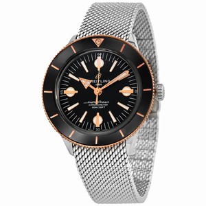 Breitling SUPEROCEAN HERITAGE U10370121B1A1 Automatic 18kt Rose Gold & Steel Black
