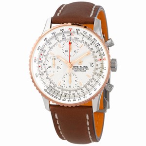 Breitling NAVITIMER 1 U13324211G1X2 Automatic 18kt Rose Gold & Steel Silver