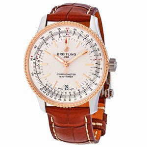 Breitling NAVITIMER 1 U17325211G1P2 Automatic 18kt Rose Gold & Steel Silver