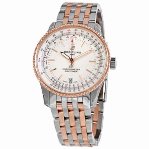 Breitling NAVITIMER U17325211G1U1 Automatic Gold-Plated & Stainless Steel White