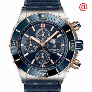 Breitling CHRONOMAT B01 U19320161C1S1 Automatic 18kt Rose Gold & Steel Blue 