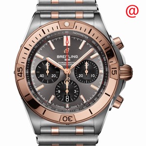 Breitling CHRONOMAT B01 UB0134101B1U1 Automatic 18kt Rose Gold & Steel Gray