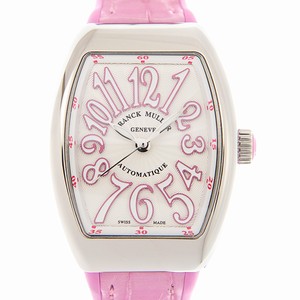 Franck Muller VANGUARD V 29 SC AT FO (AC.RS) Automatic Stainless Steel White