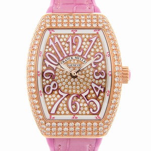 Franck Muller VANGUARD V 29 SC AT FO D CD (5N.RS) Automatic 18kt Rose Gold & Diamonds Gold