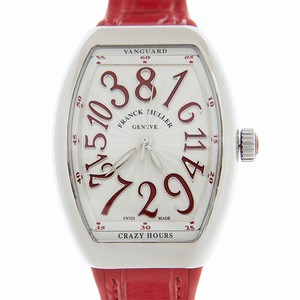 Franck Muller CRAZY HOURS V 32 CH (AC.RG) Automatic Stainless Steel White