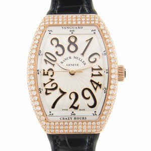 Franck Muller VANGUARD V 32 CH D (5N.NR) Automatic 18kt Rose Gold & Steel White