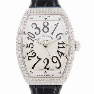 Franck Muller VANGUARD V 32 CH D (AC.NR) Automatic Stainless Steel & Diamonds White