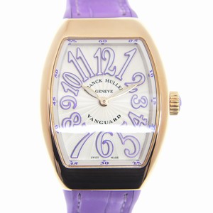 Franck Muller VANGUARD V 32 QZ (5N.VL) Quartz 18kt Rose Gold White