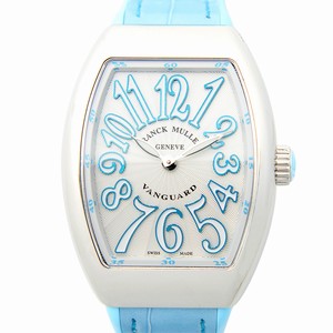Franck Muller VANGUARD V 32 QZ (AC.BL) Quartz Stainless Steel Silver