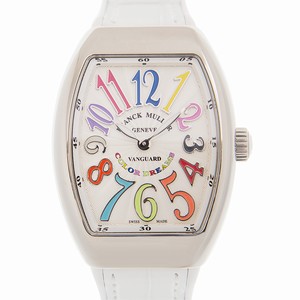 Franck Muller VANGUARD V 32 QZ COL DRM (AC.BC) Quartz Stainless Steel White