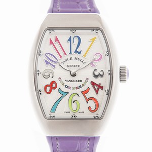 Franck Muller VANGUARD V 32 QZ COL DRM (AC.VL) Quartz Stainless Steel White