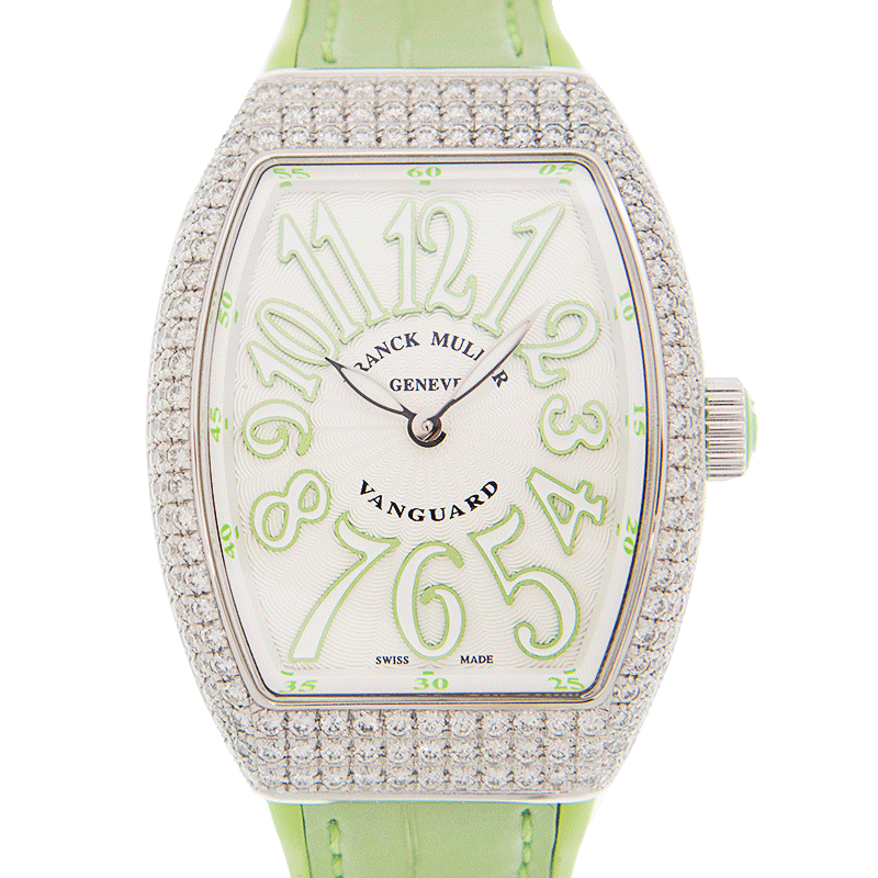 Franck Muller VANGUARD V 32 QZ D (AC.VE) Quartz Stainless Steel Silver