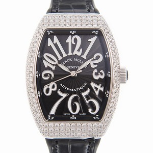 Franck Muller VANGUARD V 32 SC AT FO D (AC.NR) Automatic Stainless Steel & Diamonds White
