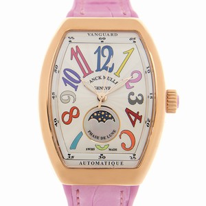 Franck Muller LADIES COLLECTION V 32 SC AT FO L COL DRM (5N.RS) Automatic 18kt Rose Gold White