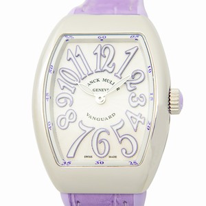Franck Muller VANGUARD V 35 QZ (AC.VL) Quartz Stainless Steel White