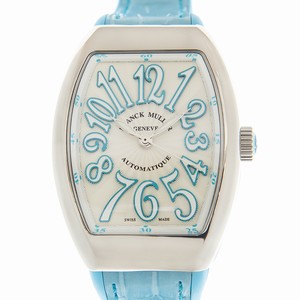Franck Muller VANGUARD V 35 SC AT FO (AC.BC) Automatic Stainless Steel White