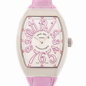 Franck Muller VANGUARD V 35 SC AT FO (AC.RS) Automatic Stainless Steel White