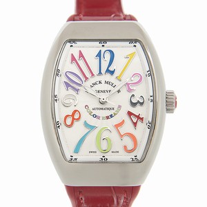 Franck Muller VANGUARD V 35 SC AT FO COL DRM (AC.RG) Automatic Stainless Steel White