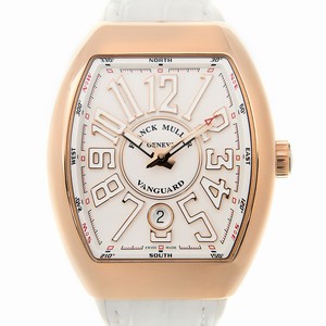 Franck Muller VANGUARD V 41 SC DT 5N.BC Automatic 18kt Rose Gold White