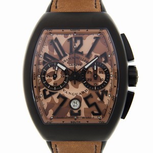 Franck Muller VANGUARD V 45 CC DT CAMOUFLAGE (TT.NR.MC.SB) Automatic Titanium Brown 