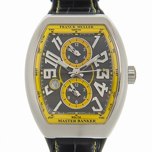 Franck Muller VANGUARD V 45 MB SC DT (AC.JA) Automatic Stainless Steel Gray