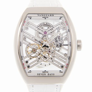 Franck Muller VANGUARD V 45 S6 SQT (AC.BC) Manual Wind Stainless Steel Silver